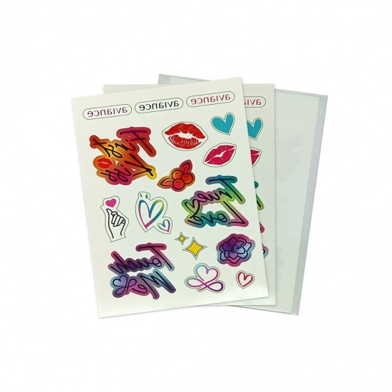 ผลิตสติ๊กเกอร์แทททูติดร่างกาย Tattoo Sticker - บริษัท ซีซัน กรุ๊ป จำกัด - สติ๊กเกอร์สูญญากาศ ออกแบบแพคเกจจิ้ง สติ๊กเกอร์สินค้า ฉลากสินค้า สติ๊กเกอร์กันน้ำ 