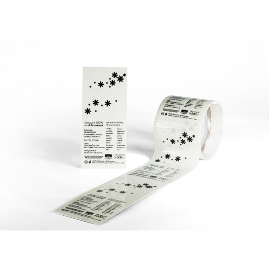 สติกเกอร์ม้วน สติกเกอร์ฉลากสินค้า Sticker Label - บริษัท ซีซัน กรุ๊ป จำกัด - สติกเกอร์ม้วน 